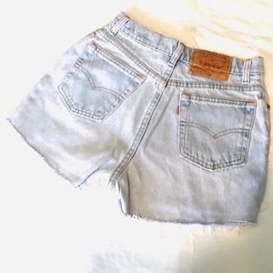 Vintage Levi’s Jeans Cut Off Shorts
